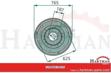 Talerz tnący VGEN-01K0, EN-01K0, VGEN01K0