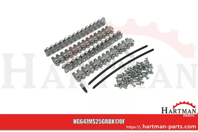 Złącze paska MS25 2 łączniki o długości 290 mm, z 102 śrubami Ø 4 x 12