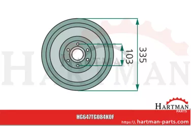 Talerz ślizgowy Z1501360, 020 VGTG084K0, VGTG084K0