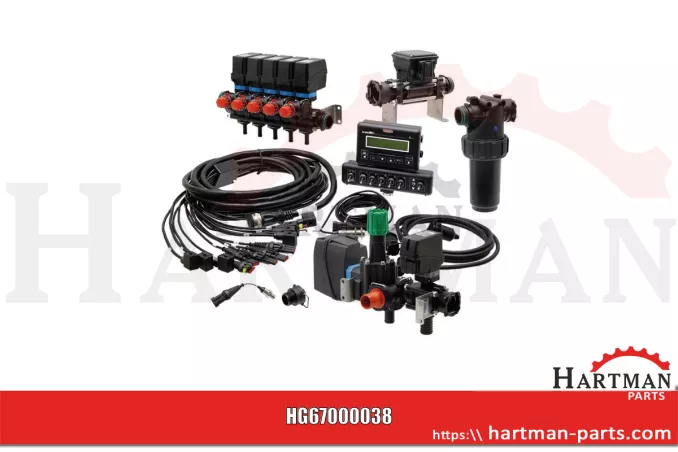 Elektryczny zestaw do przebudowy 5 częśc z filtrem standardowym (50 oc