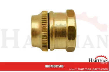 Mosiężny rozpylacz stożkowy Ø 1,5 mm 001506