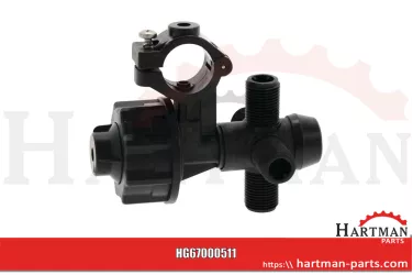 Düsenhalter dla rury o średnicy 25 mm,4 x 18 x 150 mm 1125300