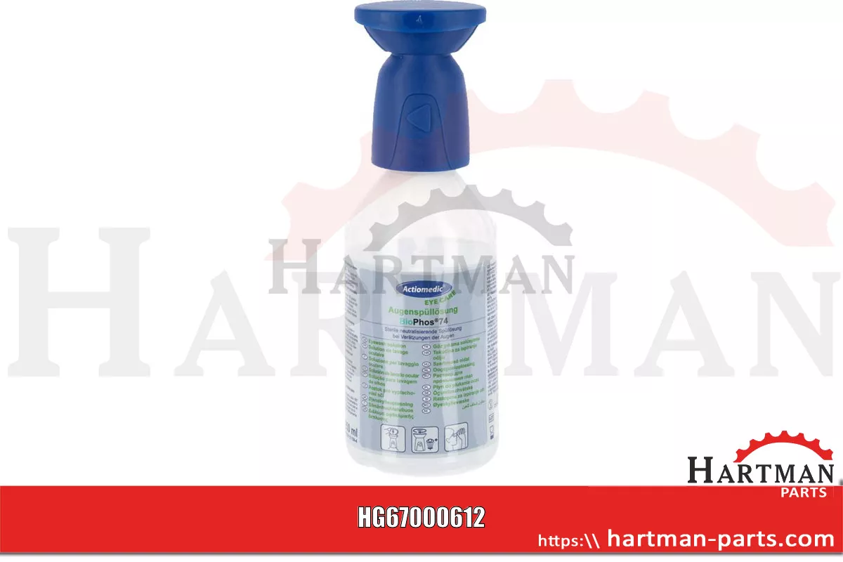 Butelka do płukania oczu 250 ml 4,9% roz