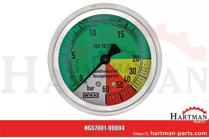 Manometr 0-60 bar