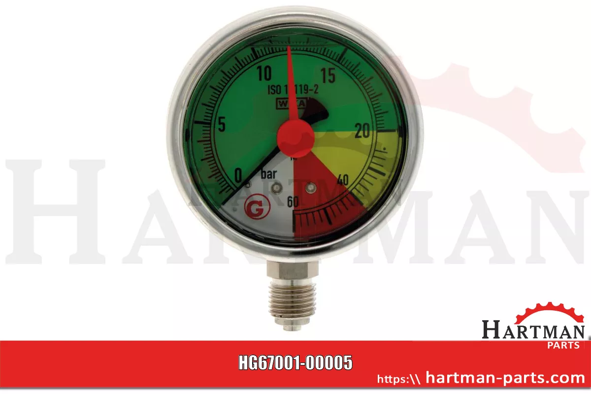 Manometr 0-60 bar