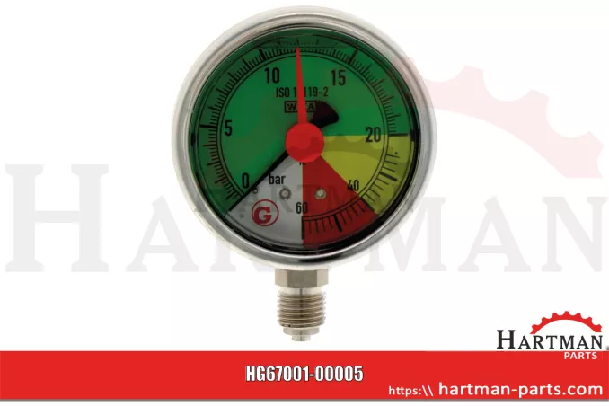 Manometr 0-60 bar
