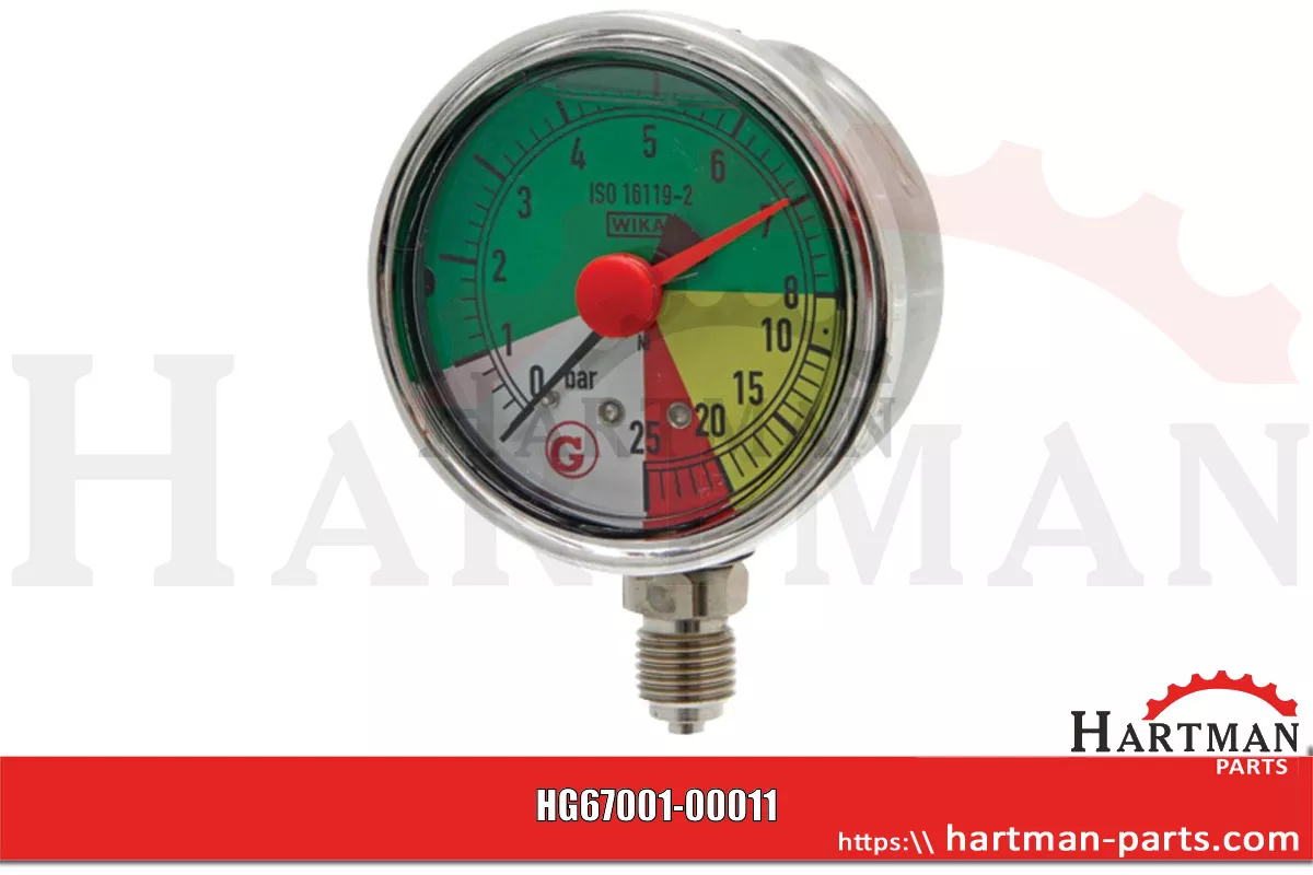 Manometr 0-25 bar