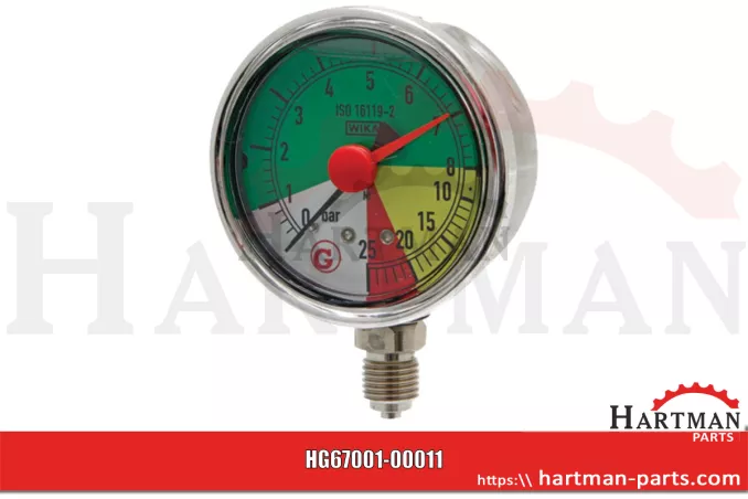 Manometr 0-25 bar