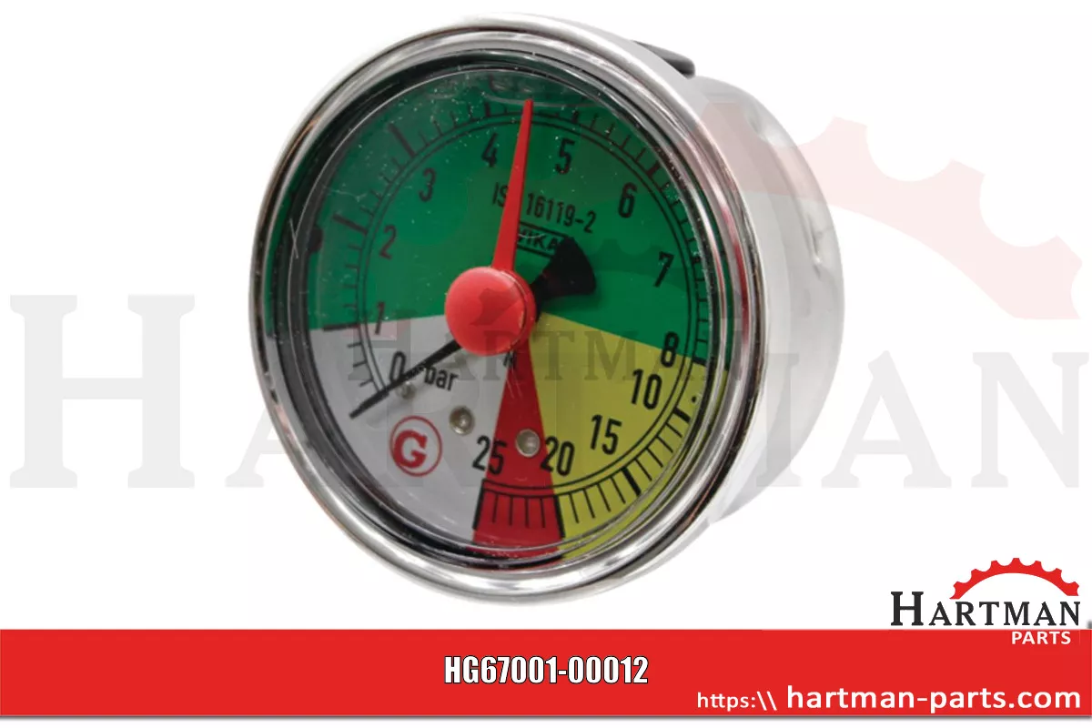 Manometr 0-25 bar