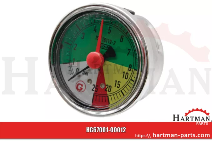 Manometr 0-25 bar