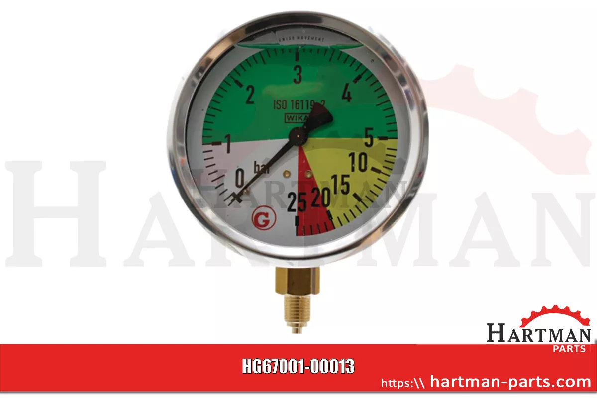 Manometr 0-25 bar