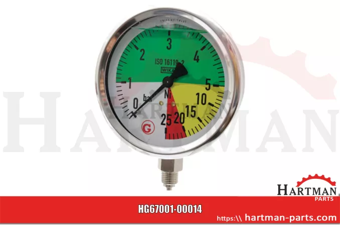 Manometr 0-25 bar