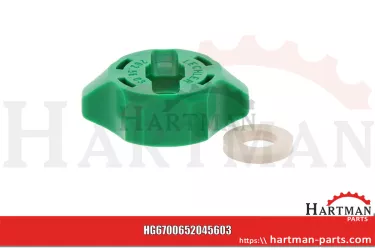 Nakrętka bagnetowa 0652025603001 SW8 GRÜN