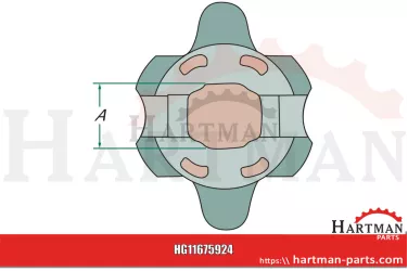 Nakrętka bagnetowa 0652045606001
