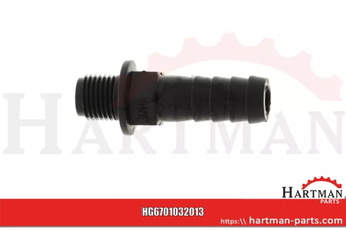 Przyłącze proste węża 13 mm gwint zew. 1/4" A103013, 1032013