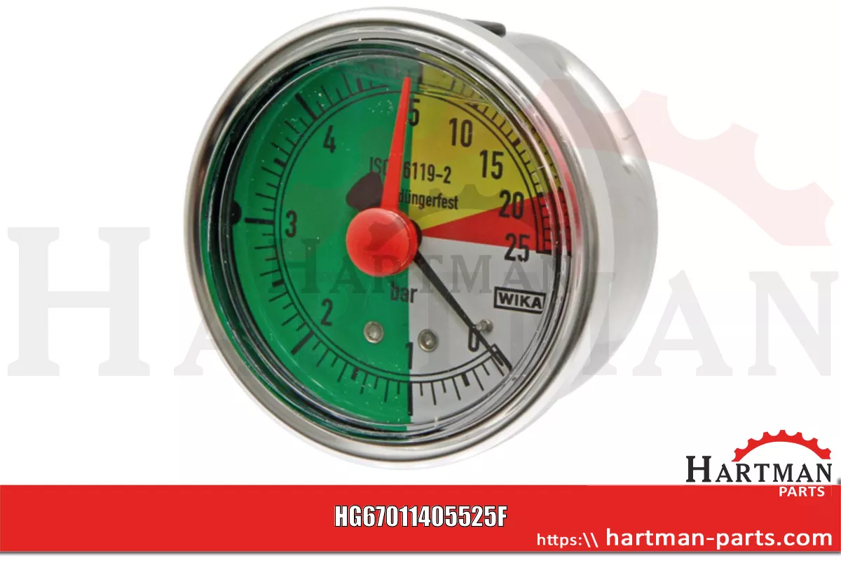Manometr 0-25 bar
