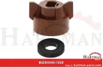 Bajonettmutter SW 8 Braun inkl.Dichtung 114441A-7-CELVI, 114441A-7-CEL