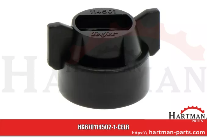 Düsenkappe schwarz 114502A-1-CELR