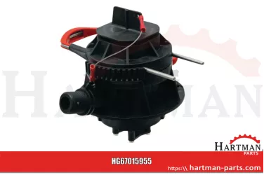 Adapter zbiornika easyFlow z szablonami do wiercenia, uszczelką płaską