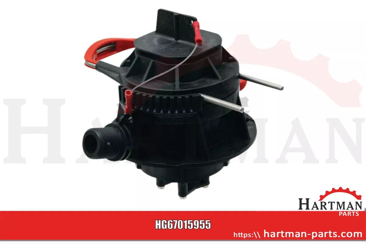 Adapter zbiornika easyFlow z szablonami do wiercenia, uszczelką płaską