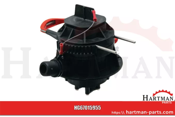 Adapter zbiornika easyFlow z szablonami do wiercenia, uszczelką płaską