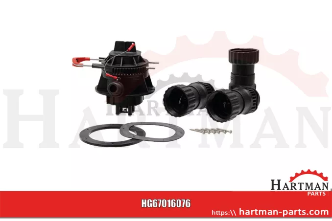 easyFlow zestaw 1 składa się z 1x adapter zbiornika 67015955 i 3x adap