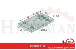 Płytka 185x12x100 18030