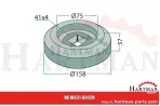 Kołnierz zewnętrzny Ø 158 mm