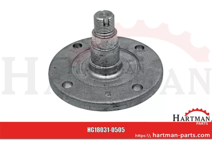 Kołnierz łożyska z osią