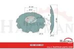 Krój tarczowy uzębiony 34521701, 34521701UB,34521701