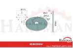 Podkładka 380 x 4 mm, koło osi otworów Ø - 80 mm 9007120