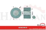 Tuleja dystansowa 20 x 55 x 35 mm 9604552035