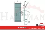 Osłona 173,5 x 59 x 4 mm MU000313-1