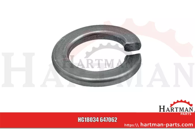 Pierścień zamykający Ø - 10 mm DIN 127 ocynkowany 647062, AC647062