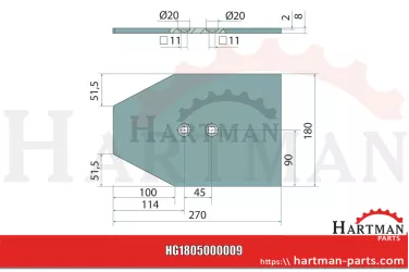 Levelboard płytka robocza rozstaw otworów - 2x 45 mm 200356,200356