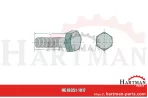 Śruba M12 x 1,25 x 45 mm 12.9 M10100253R, M10100253, 10100253