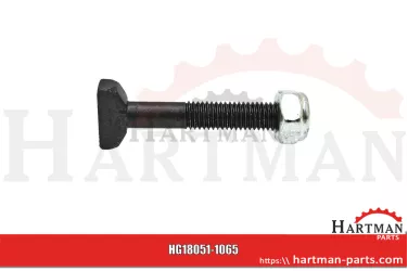 Śruba młoteczkowa z samokontrującą nakrętką M10 x 65 mm 00031301, RG00