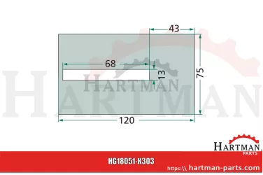 Skrobak metalowy 8006090