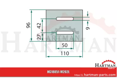 Skrobak metalowy do wałów o Ø 400 i 450