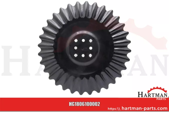 Talerz brony talerzowej falisty , Ø 510 x 4,5 mm Ø zew. koła osi otwor