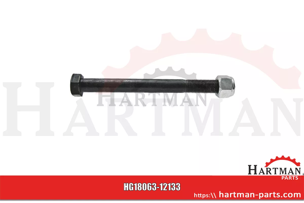 Śruba z nakrętką 1/2" UNF x 133 mm 03.675.26