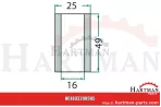 Tuleja dystansowa 16 x 25 x 49 mm 3000011