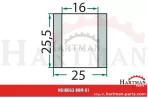 Tulejka zewnętrzna 16 x 25 x 25,5 mm 5496369