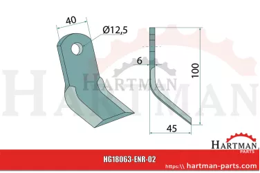 Granit Y-Messer Energreen E00901324500