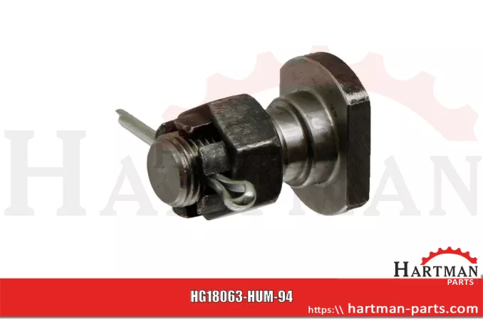 Śruba noża z nakrętką koronową, M16 x 1,5 mm