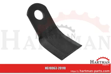 Ostrza do mulczowania lewa strona M225L