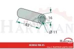 Tuleja 11 x 16 x 63 mm 856.00.002