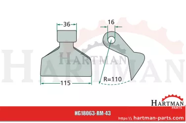 Bijak młotkowy J1891002