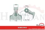 Bijak młotkowy T21004025R, T21004025