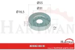 Płyta dystansowa 16,5 x 31 x 55 x 12 mm 309108